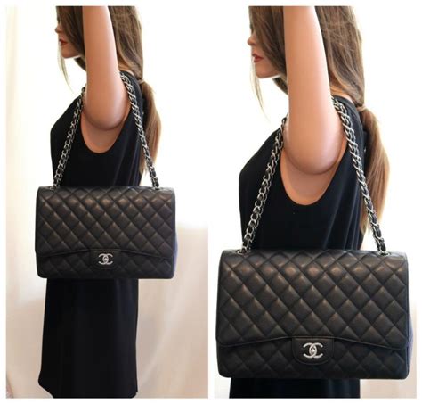 chanel single flap maxi|chanel double flap bag jumbo.